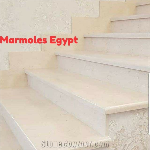Galala Extra Marble Stairs- Steps, Risers