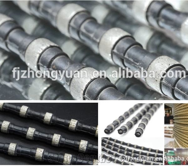 Diamond Wire Cutting Rope for Marble Granite