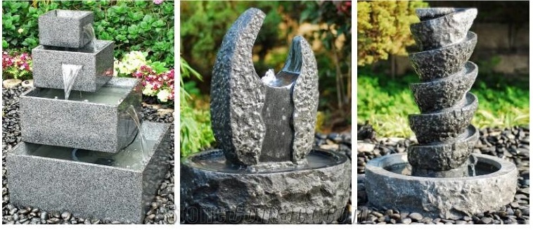 Cheap Price Outdoor Granite Water Features