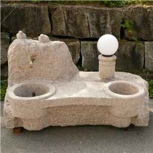 Garden Stone Water Features , Handmade Fountain