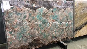 Amazon Green Granite Slabs,Tiles for Flooring