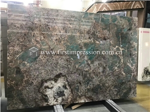 Best Price Amazon Green Granite Slabs,Tiles