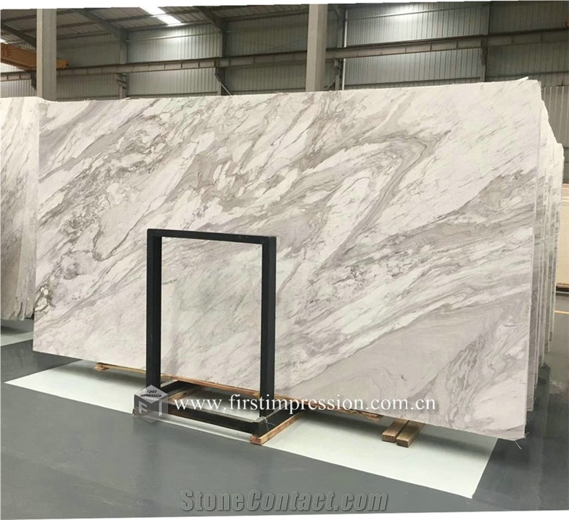 Best Price Volakas White Marble Slabs for Flooring