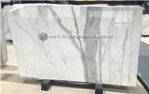 Bianco Calacatta Carrara White Marble Slabs&Tiles