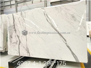 Bianco Calacatta Gold Marble Slabs for Walling
