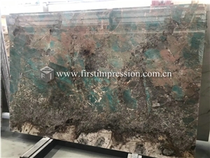 High Quality Amazon Green Granite Slabs,Tiles