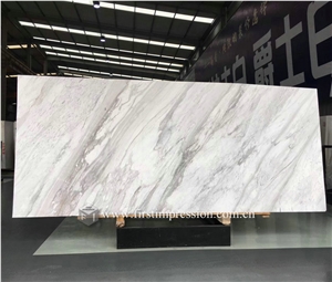 Hot Sale Volakas White Marble Slabs for Interior