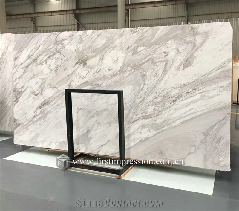 Hot Sale Volakas White Marble Slabs for Walling