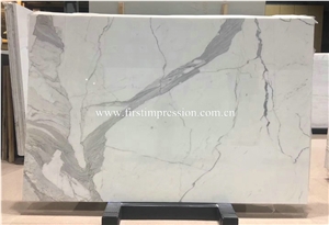 Italy Calacatta Carrara White Marble for Walling