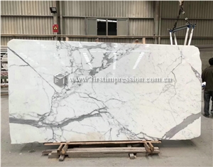 Italy Calacatta Gold Marble Slabs for Interior