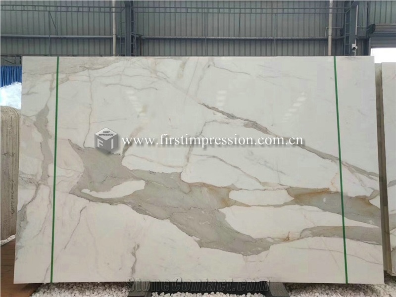 Italy Statuario White Marble Slabs for Wall