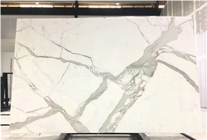 Italy White Marble Calacatta Gold Marble Slabs
