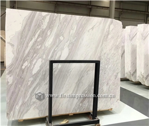 Luxury Volakas White Marble Slabs for Interior