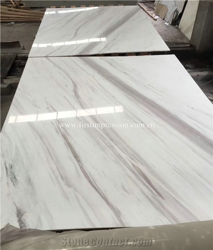 Luxury White Volakas Marble Slabs&Tiles