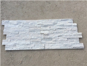 Arctic White Ledgestone Culture Stone Slate Wall