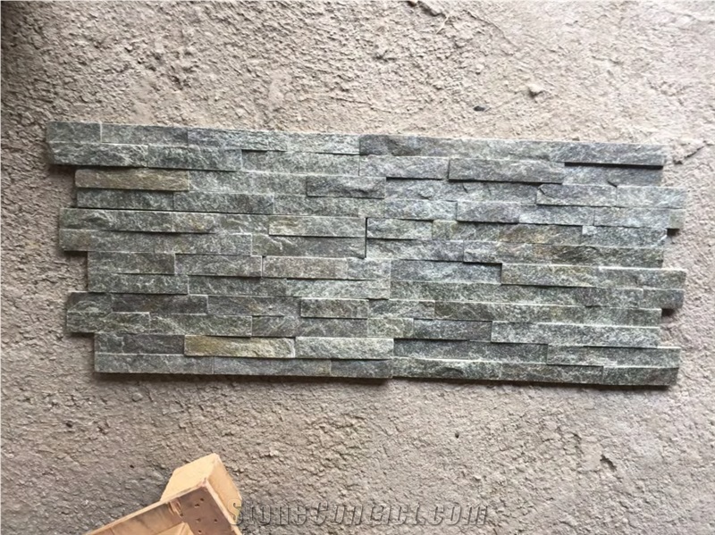 New Sterling Ledgestone Culture Stone Slate Wall