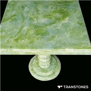 Alabaster Stone Tiles Faux Onyx For Table