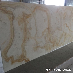 Artificial Onyx Decorations Stone Slabs for Walls
