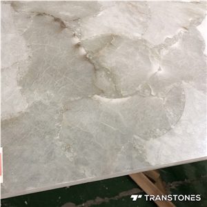 Artificial Onyx Translucent Alabaster for Table Top