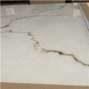 Artificial White Slabs Price Translucent Sheet