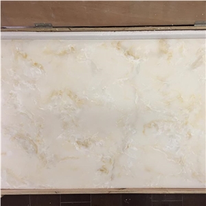 Decoration Material Stone Faux Alabaster Onyx Sheet
