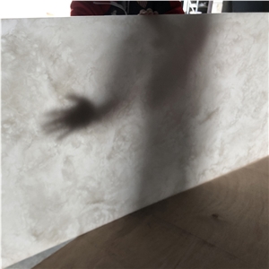 Faux Alabaster Backlit Wall Panel for Counter&Table Top