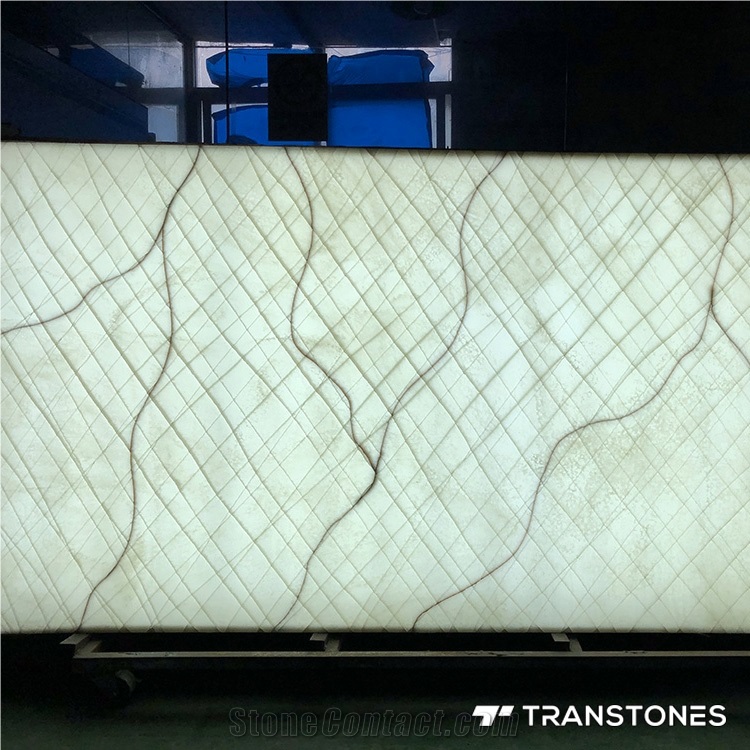 Faux Onyx Alabaster Translucent Tabletops Stone