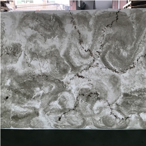 Grey Transparent Onyx Panel Atrifical Stone Sheet