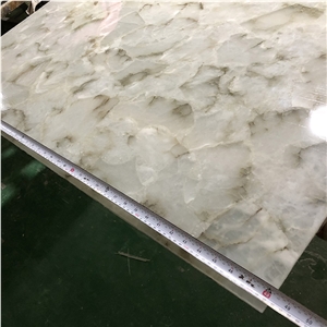 Translucent Artificial Onyx Wall Building Stone