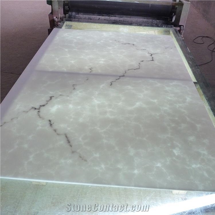 Translucent White Faux Onyx Marble Alabaster Stone from China ...