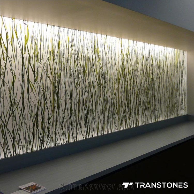 Transtones Acrylic Translucent Interior Wall Panel