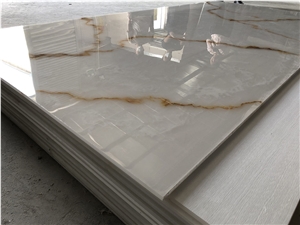 Transtones Polished High Gloss Faux Alabaster Sheet