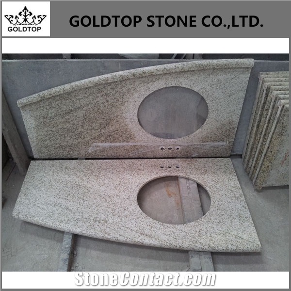 China Gold Granite Counter Top ,Worktop