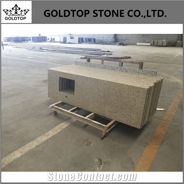 China Gold Granite Counter Top ,Worktop