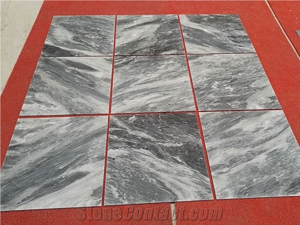 Italy Carrara Gray Marble Flooring Tile,Slabsfloor