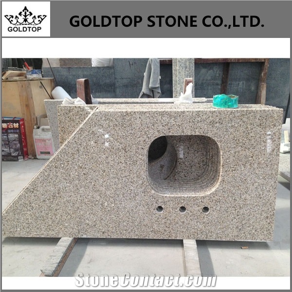 Shandong Rusty Yellow Granite Countertop