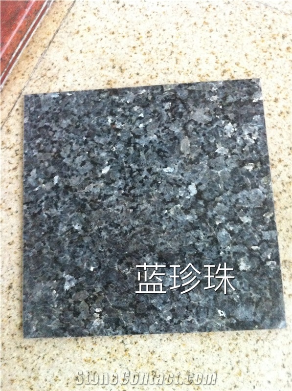 Blue Pearl Granite Slab for Kitchen Countertop