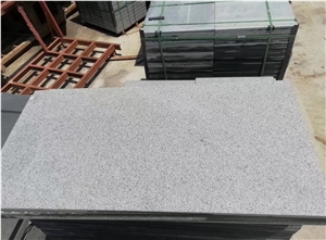 China Sesame Grey G654 Polish Flamed Granite Tiles