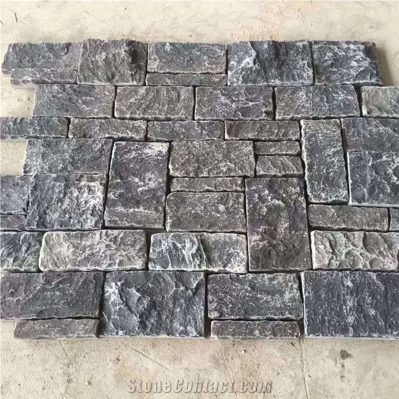 Bluestone Natural Split Corner and Tiles