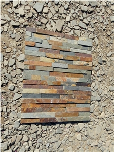 Multicolor Rust Slate Cultured Stone