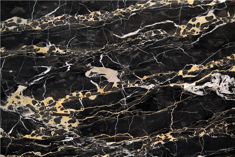 Nero Portoro Black Marble with Golden Vein