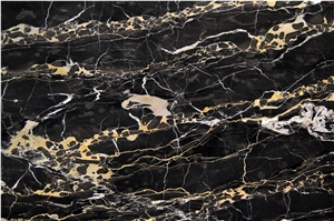 Nero Portoro Black Marble with Golden Vein