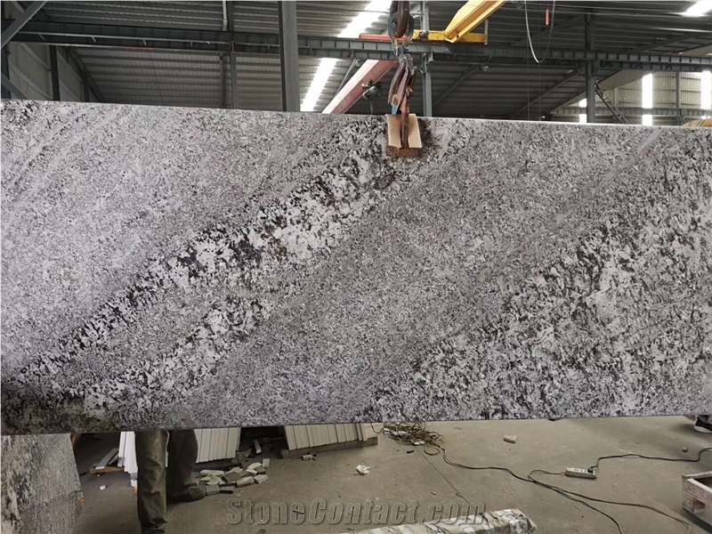 Artic White Brazil Granite Cut to Size Slabs
