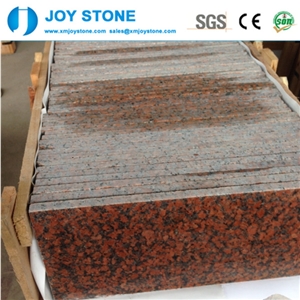 Cheap Price Polished Maple Red Granite Floor Tiles