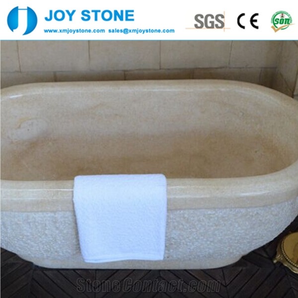 Good Quality China Hang Grey Marble Bath Tub