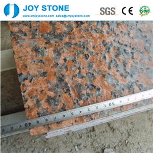 Good Quality Flamed G562 Maple Red Granite Tiles