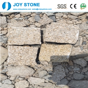 High Quality G682 Yellow Paving Cube Stone Paver