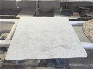 Carrara White Marble Honeycomb-Backed Stone Panels