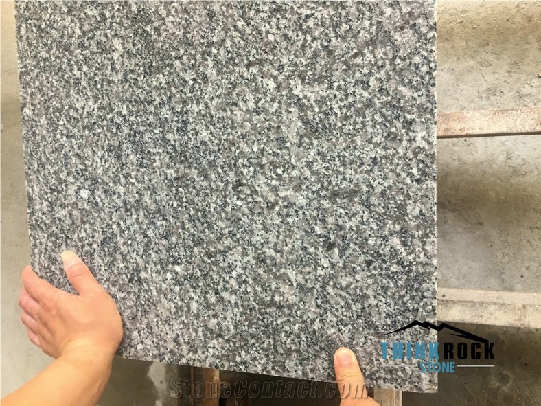 Classic Grey Sesame Granite Flamed Floor Tiles