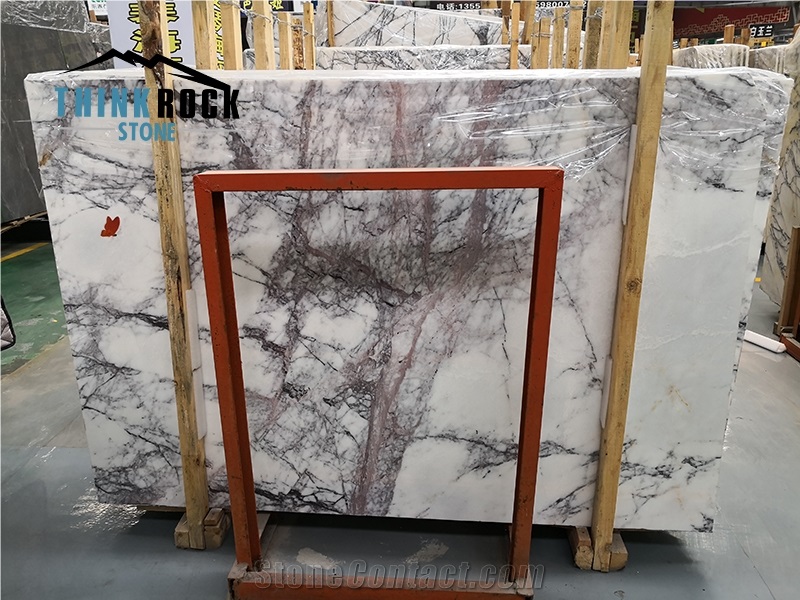 Incense Plum Marble Slabs for Floor Covering